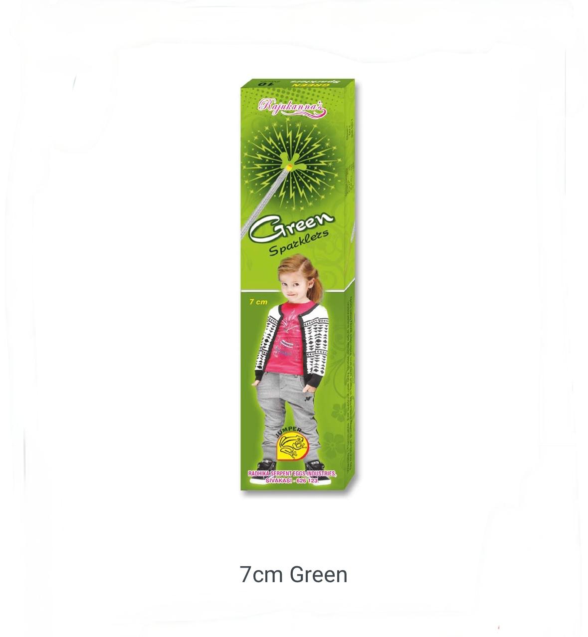 7cm Green
